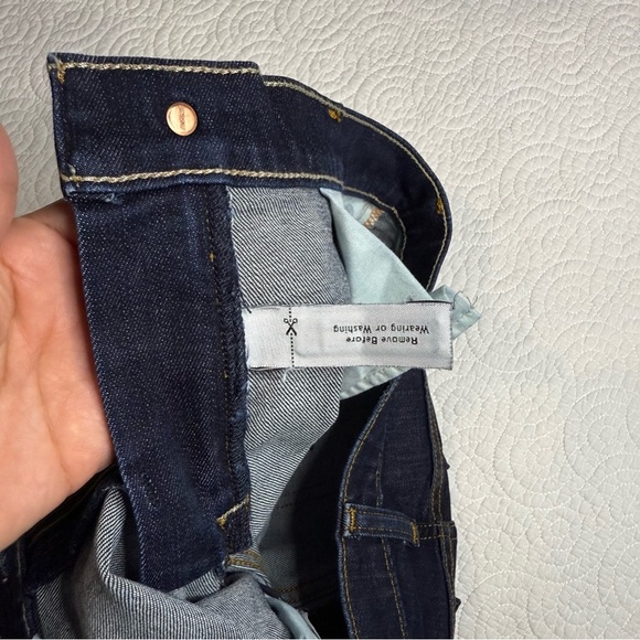 NWOT J. Crew Women's Straight Leg Jeans - Dark Blue Matchstick size 26 - Picture 10 of 11